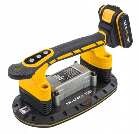Ventuza vibranta pentru nivelarea placilor mari 70-150kg + 2 baterii acumulator [2]