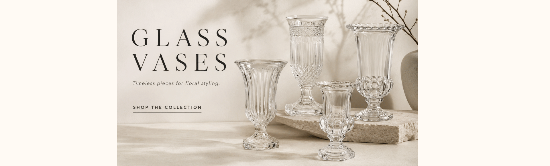 GLASS VASES