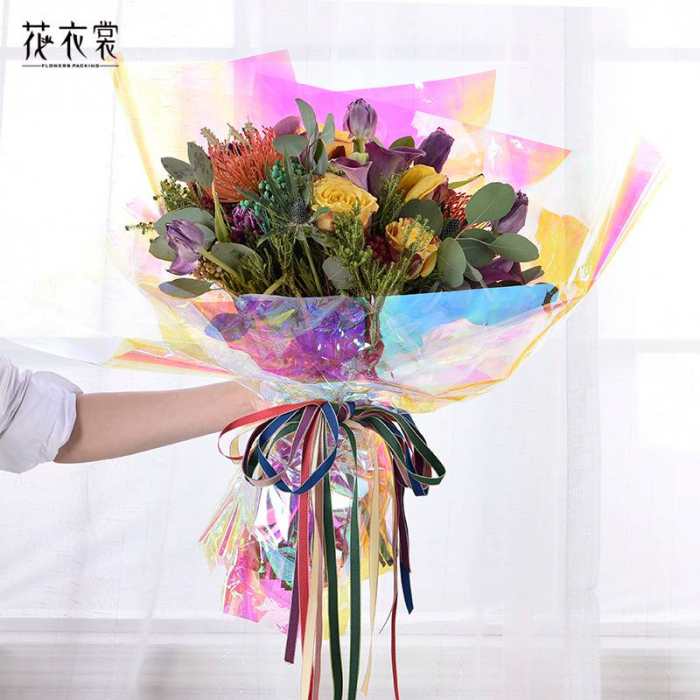 Ambalaj floral " Iridiscent" 50*50 cm [2]