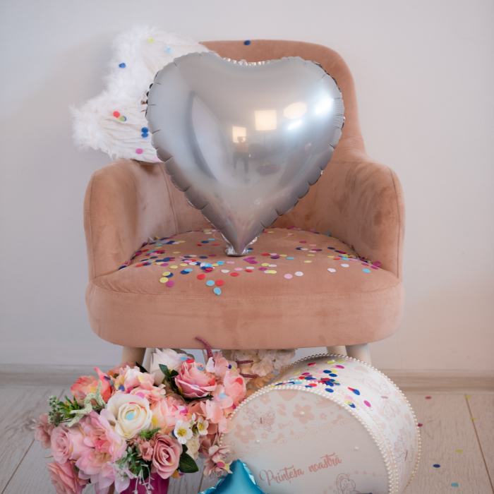 Balon Folie Inima - Satinat 45 cm [2]