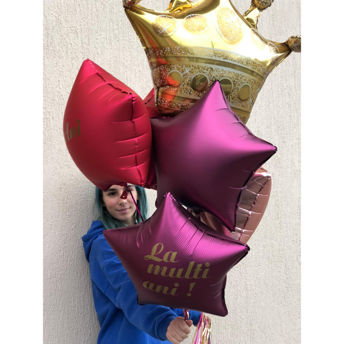 Balon folie Stea- satin 45 cm [2]