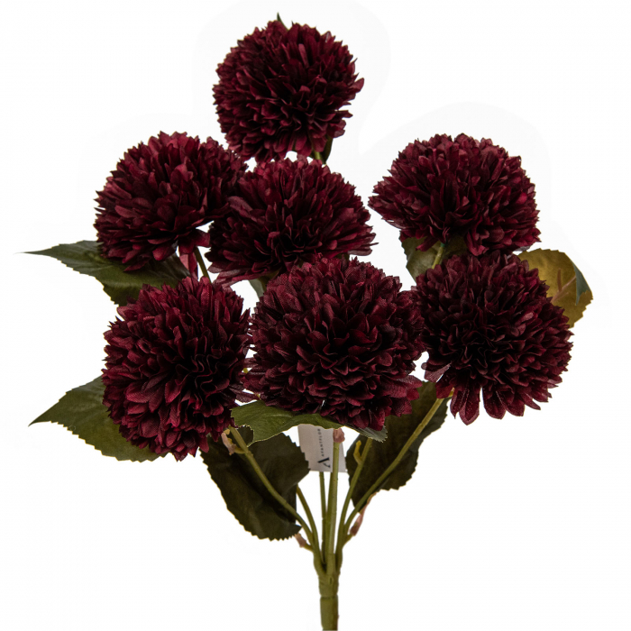 Buchet artificial Crizantema Antonov - 45 cm [2]