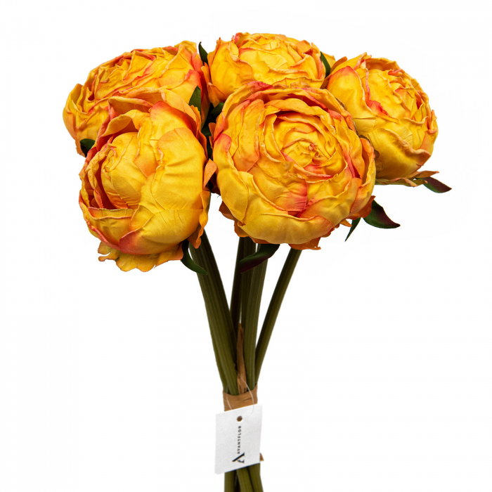 Buchet artificial de Bujor Vintage - 40 cm [2]