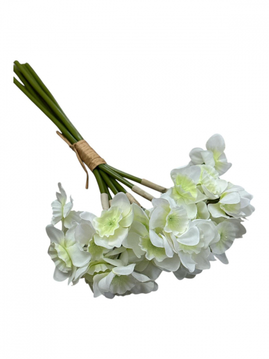 Buchet artificial, Narcise premium - 35 cm [2]