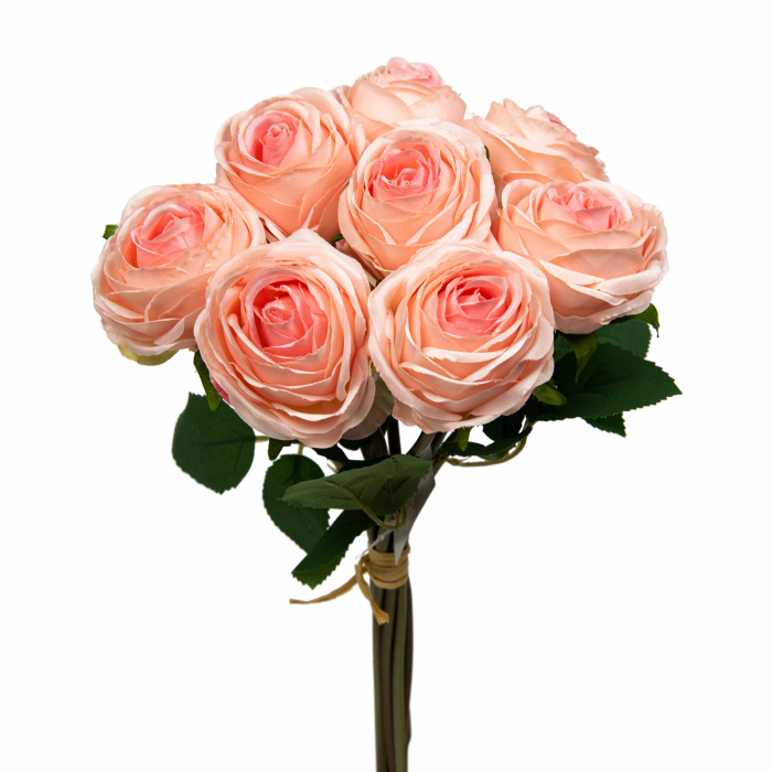 Buchet artificial Trandafir Aliz - 35 cm [2]