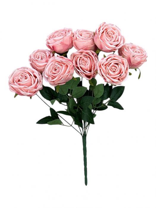 Buchet artificial Trandafiri, de gradina - 40 cm [1]