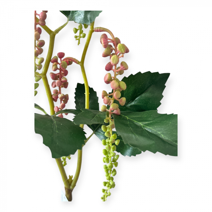 Creanga artificiala cu flori curgatoare "Cissus"- 60 cm [2]