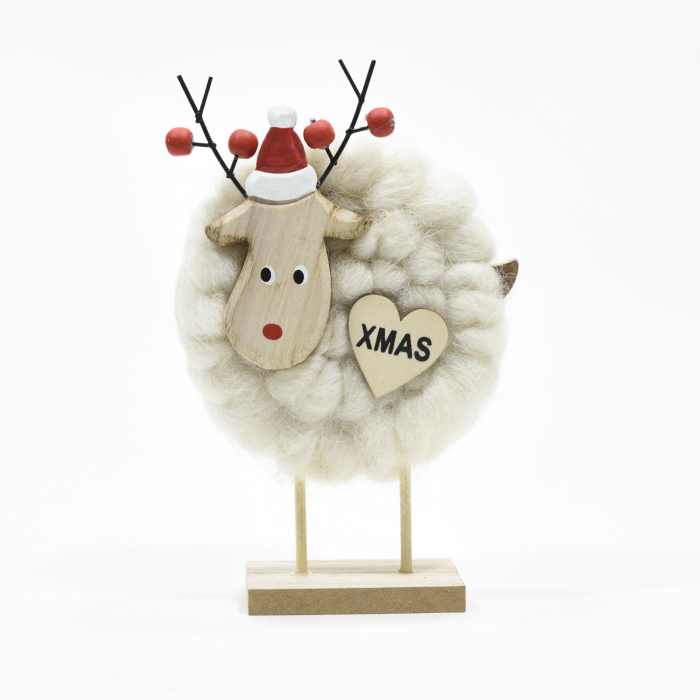 Ren XMAS, decoratiune de craciun - 19 x 11 cm [1]