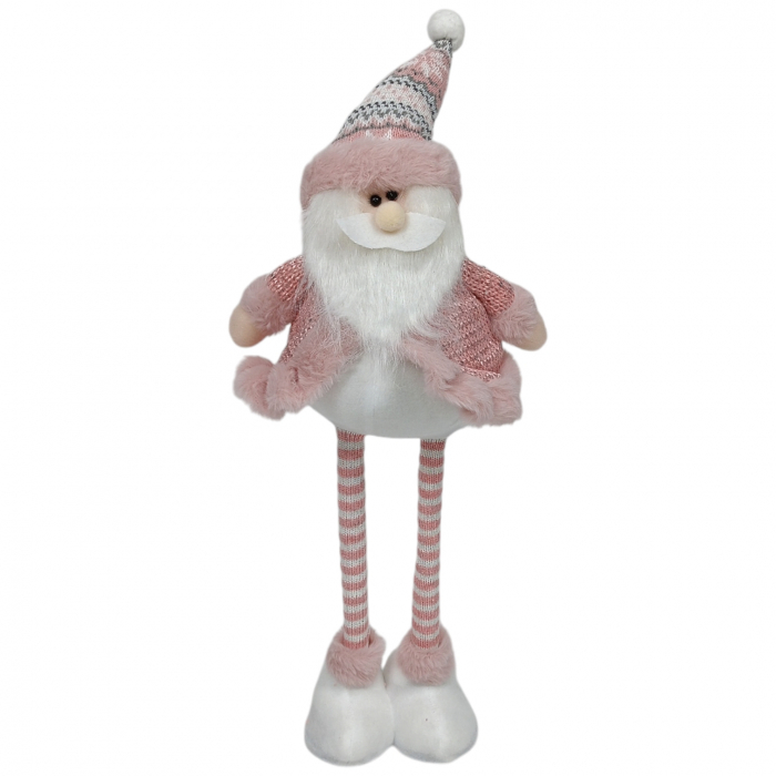 Figurina decorativa de Craciun, Gnome Roz, 39 * 55 cm [2]