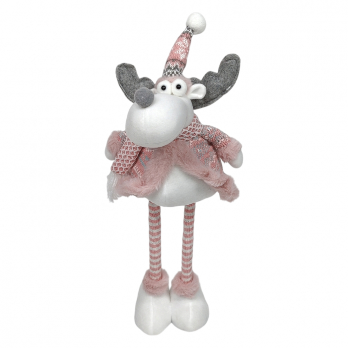 Figurina decorativa de Craciun, Ren Roz, 39 * 55 cm [2]