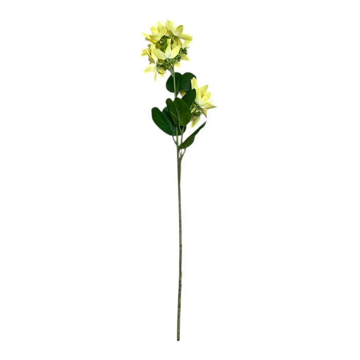 Fir artificial, cu flori tropicale indiene - 80 cm [2]