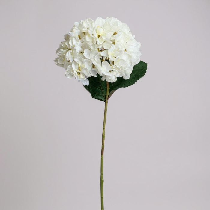 Fir artificial Hortensia Premium, Ivoire - 60 cm [1]