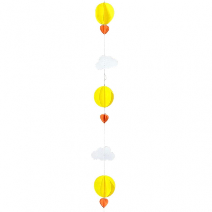 Ghirlanda tip ploaie din hartie colorata [2]