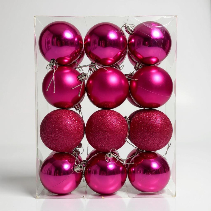 Globuri Craciun Cyclam - Set 24 - 7 cm [1]
