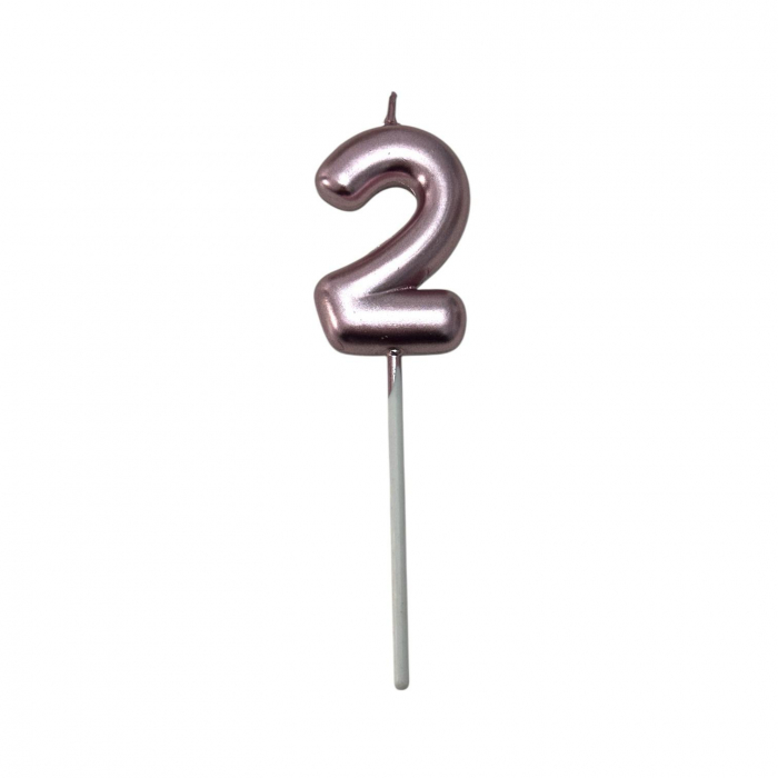 Lumanare aniversara pentru tort - 5.5*4.5 cm [2]