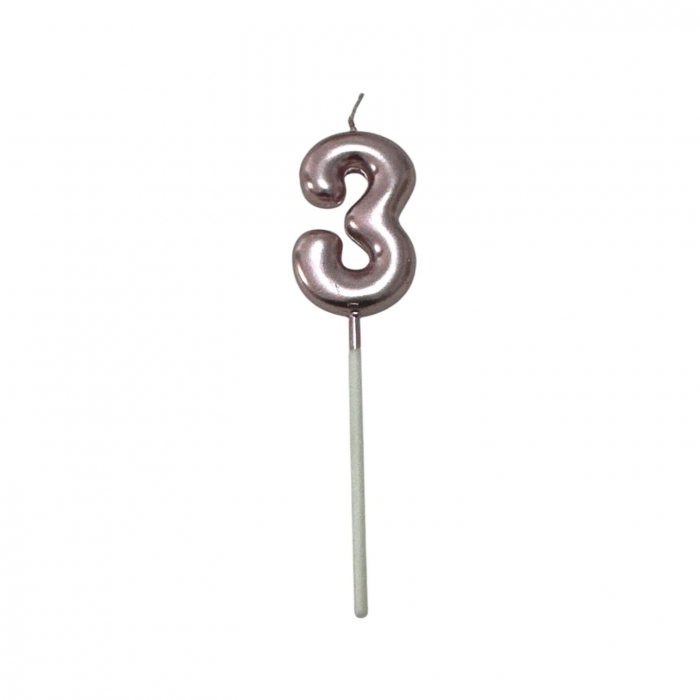 Lumanare aniversara pentru tort - 5.5*4.5 cm [2]
