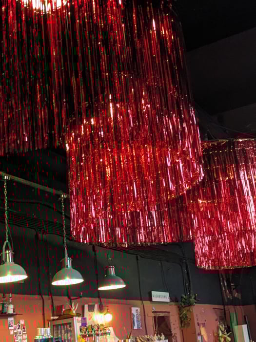 Perdea folie decorativa ,, Fantastic Party,, 2*1 m [2]