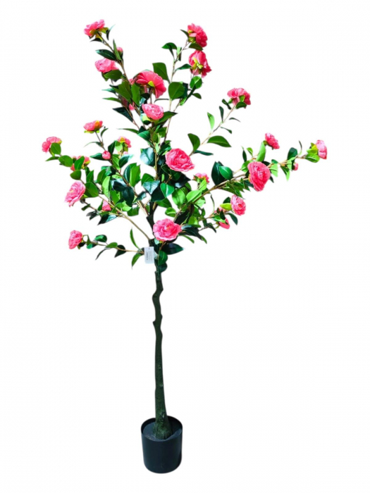 Planta artificiala la ghiveci, 155 cm - Trandafirirul Japonez [1]