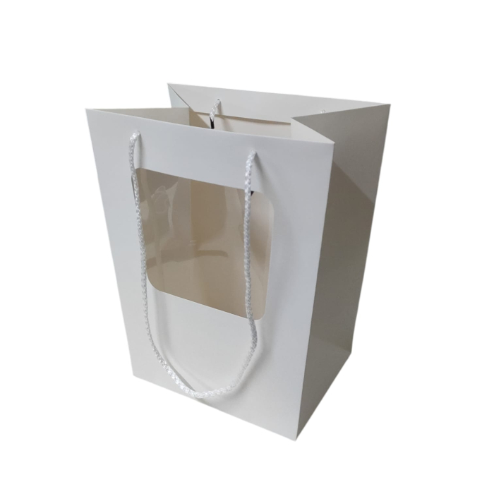 Punga din carton cu fereastra, Semida - 35*29.5*24*18 cm [1]