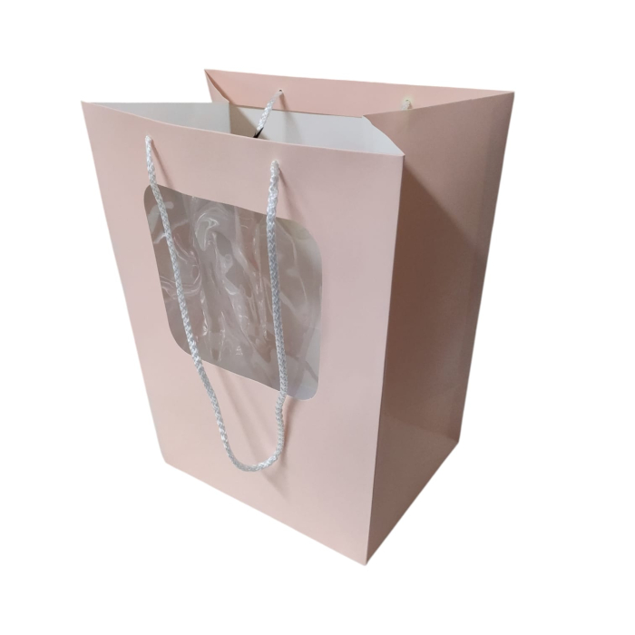 Punga din carton cu fereastra, Sonia - 35*29.5*24*18 cm [1]