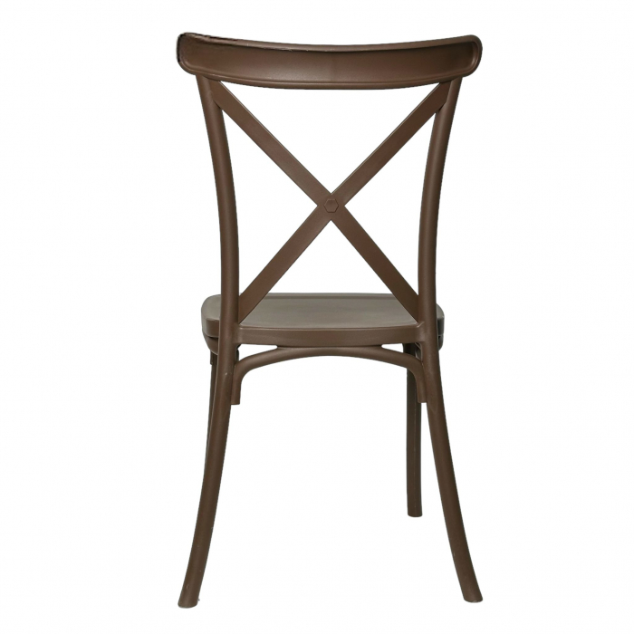 Scaun Cross X, maro brun 51 x 51 x 87 cm [5]