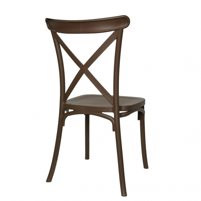 Scaun Cross X, maro brun 51 x 51 x 87 cm [4]