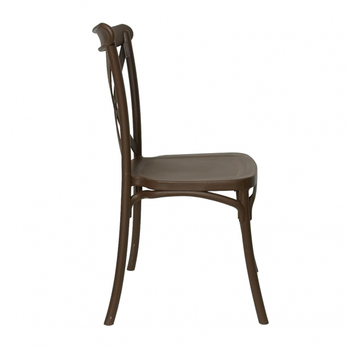 Scaun Cross X, maro brun 51 x 51 x 87 cm [6]