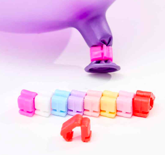 Set 100 clipsuri baloane multicolor [2]