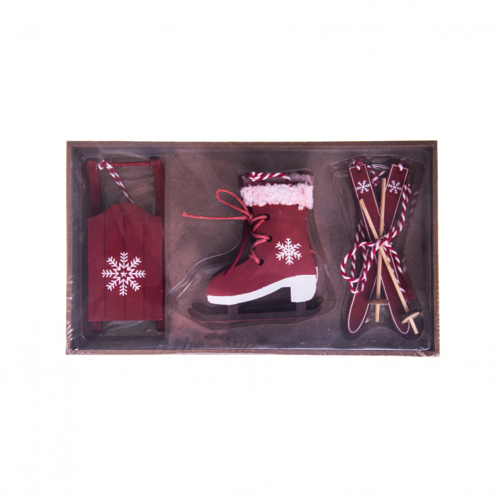 Set 3 decoratiuni din lemn [1]