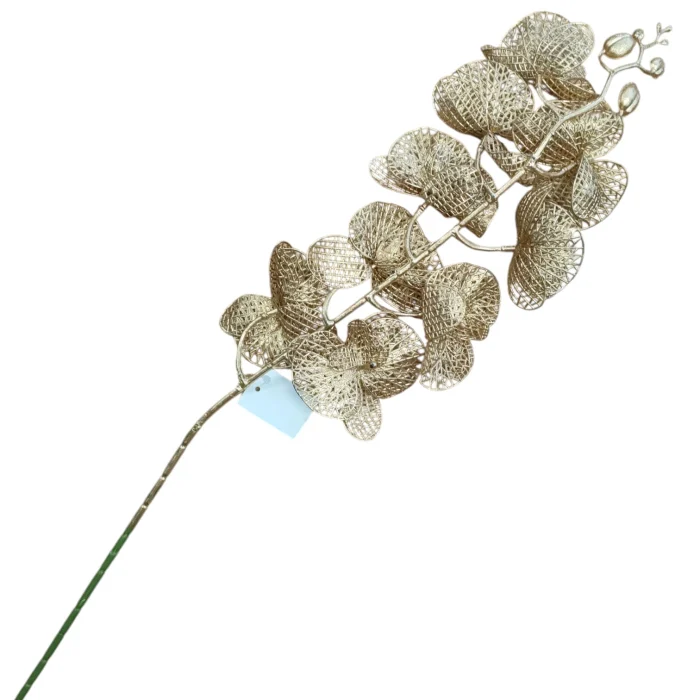 Orhidee - Orhidee artificiala 9 cupe  "Goldie"