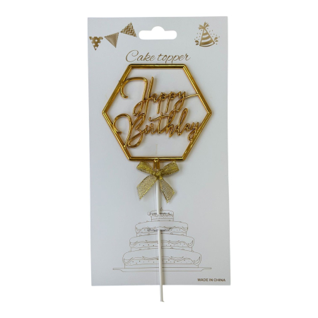 Cake topper - Cake topper 25D 57-11