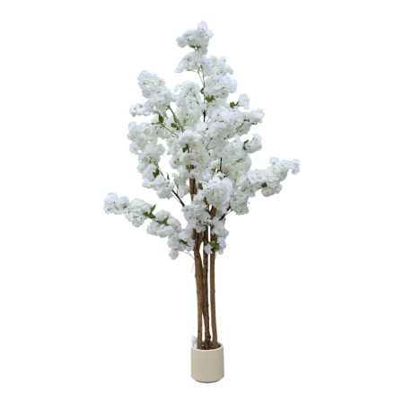 Flori artificiale la ghiveci - Copac artificial Cires H 185 cm