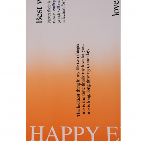 Ambalaje - Ambalaj flori Happy Everyday 58*58 cm
