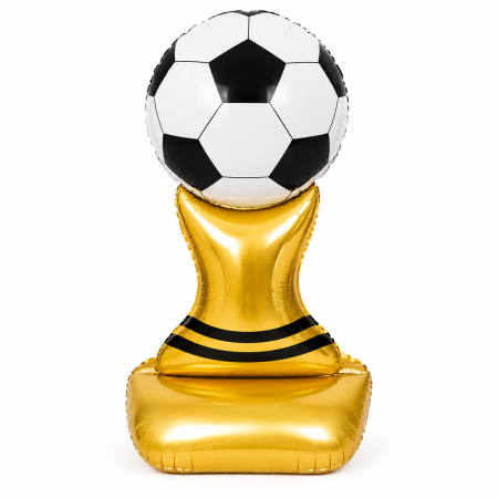 Baloane folie forme - Balon folie AirLoonz Trofeu Fotbal 105 cm decor petrecere