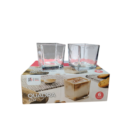 DECOR & DESIGN - BOL PATRAT MAGNOLIA 6/SET-8cm