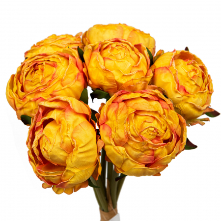 Bujor - Buchet artificial de Bujor Vintage - 40 cm
