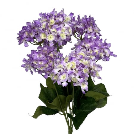 Hortensia - Buchet artificial de Hortensia cu flori mici - 55 cm