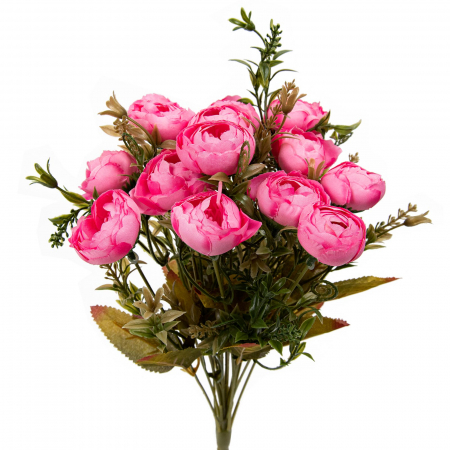 Ranunculus - Buchet artificial Mini Ranunculus - 38 cm