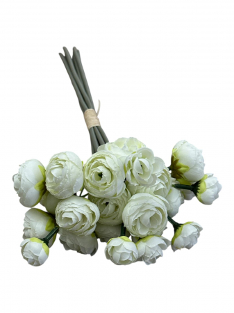Buchet artificial, Mini Ranunculus Persan  - 30 cm [1]