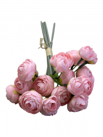Buchet artificial, Mini Ranunculus Persan  - 30 cm [1]