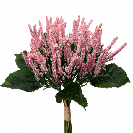 Mix de flori - Buchet artificial texturi colorate, Mia-Mia - 30 cm