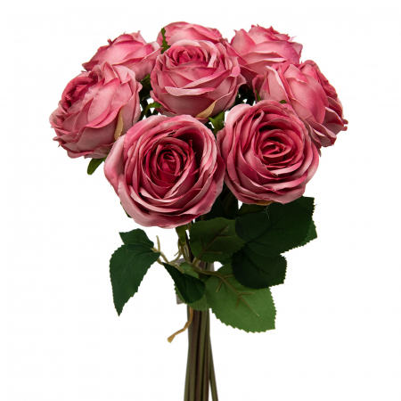 Buchet artificial Trandafir Aliz - 35 cm [1]