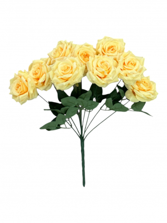 Trandafir - Buchet artificial, Trandafirul din Damasc - 48 cm