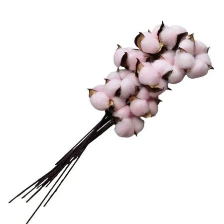 Produse noi - BUCHET FLORI BUMBAC roz 10buc/pg 25J  13-4