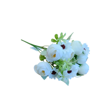 FLORI ARTIFICIALE - Buchet mini ranunculus, 30 cm