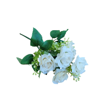 FLORI ARTIFICIALE - Buchet mini trandafiri, 30 cm