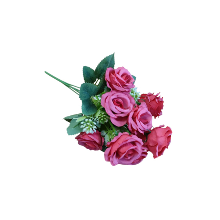 FLORI ARTIFICIALE - Buchet mini trandafiri, 30 cm