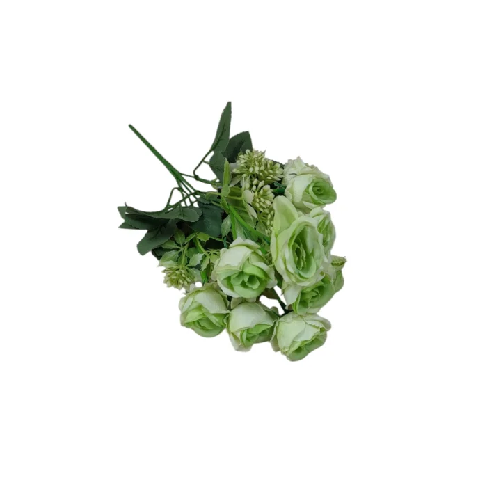 Buchet minirosa, material plastic si textil [1]