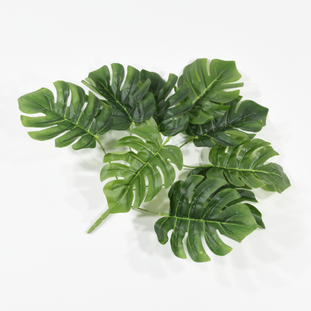 Vegetatie la buchet - Frunze artificiale Monstera - 40 cm