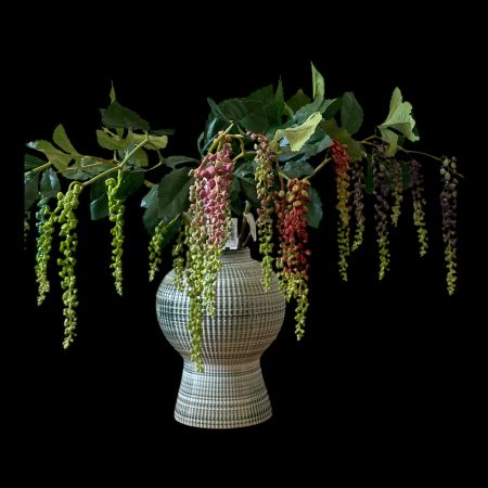 Creanga artificiala cu flori curgatoare "Cissus"- 60 cm [1]